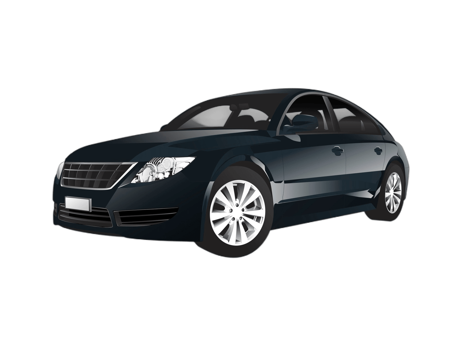 black-sedan